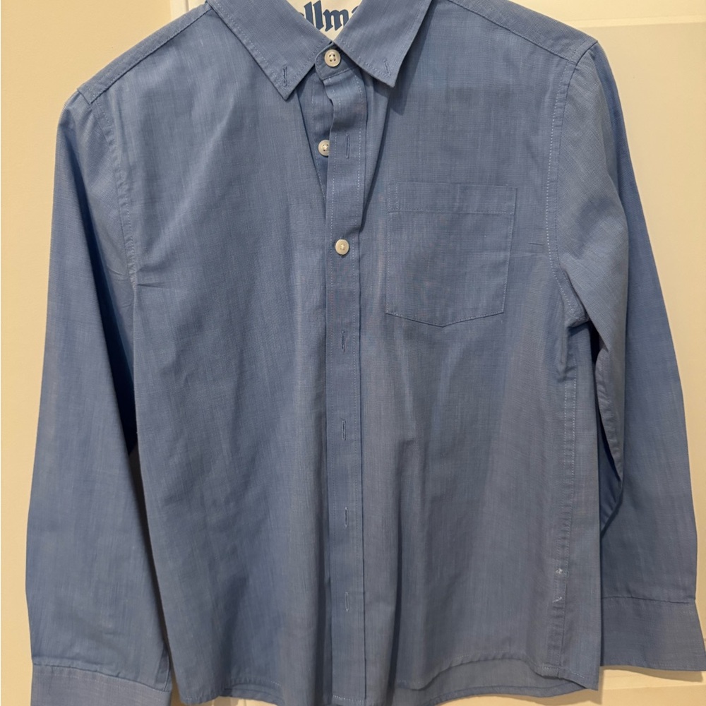 Crown and Ivy Classic Blue boy’s Shirt